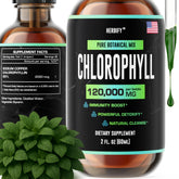 Herbify Chlorophyll Drops bottle - 2 oz