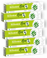 Herbodent Neem 7 in 1 toothpaste pack of 6 – front view