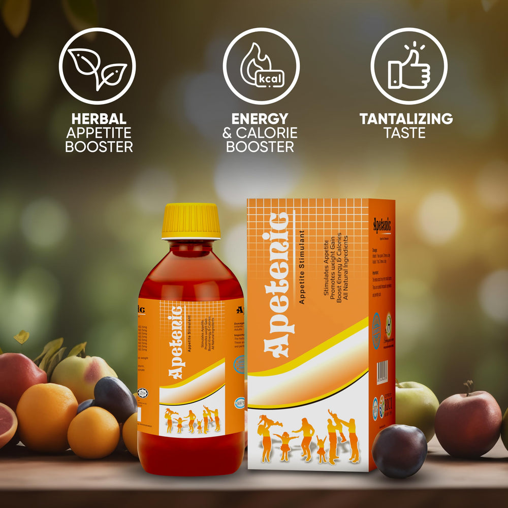 Herboganic Apetenic Syrup pack 2 display