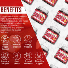 Ingredients list for HERBOGANIC Apple Cider Gummies