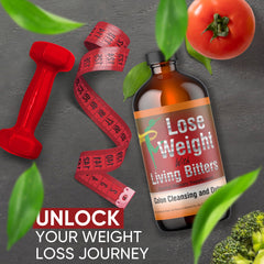 Promotional HERBOGANIC Detox Living Bitter 16oz bottle