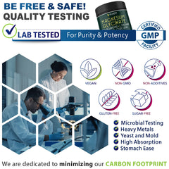 Vegan capsules – 120 count per bottle