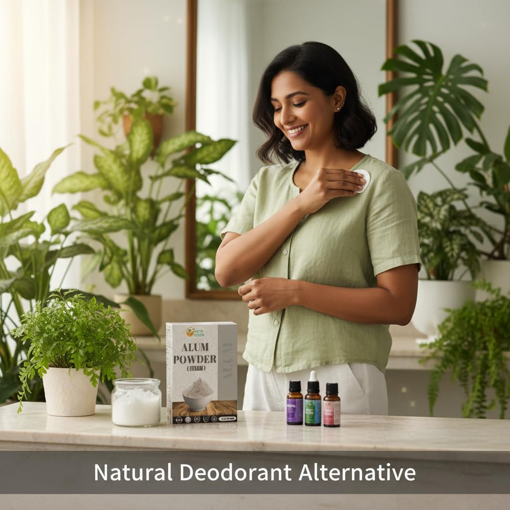 Alum powder for baking and pickling uses