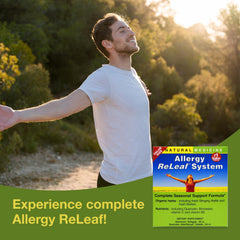 Allergy ReLeaf System tablets close-up