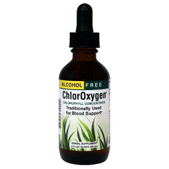 Herbs Etc. ChlorOxygen Chlorophyll Concentrate bottle label