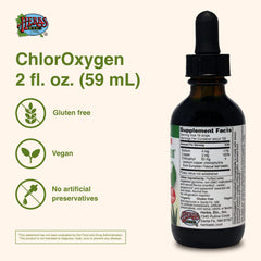 ChlorOxygen Chlorophyll Concentrate dropper dispensing liquid