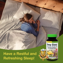 Fresh organic herbs used in the Deep Sleep softgels