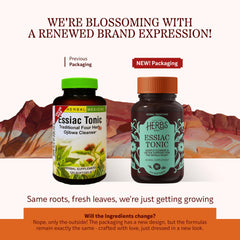 Herbs Etc. Essiac Softgels caps close-up signaling liver and blood cleansing potential