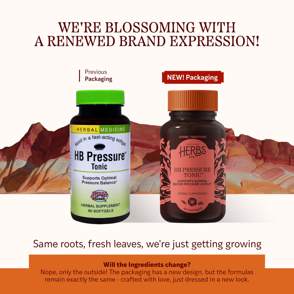 HB Pressure Tonic label close-up