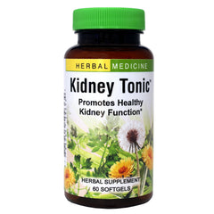 Bottle label for Herbs, Etc. Kidney Tonic Softgels