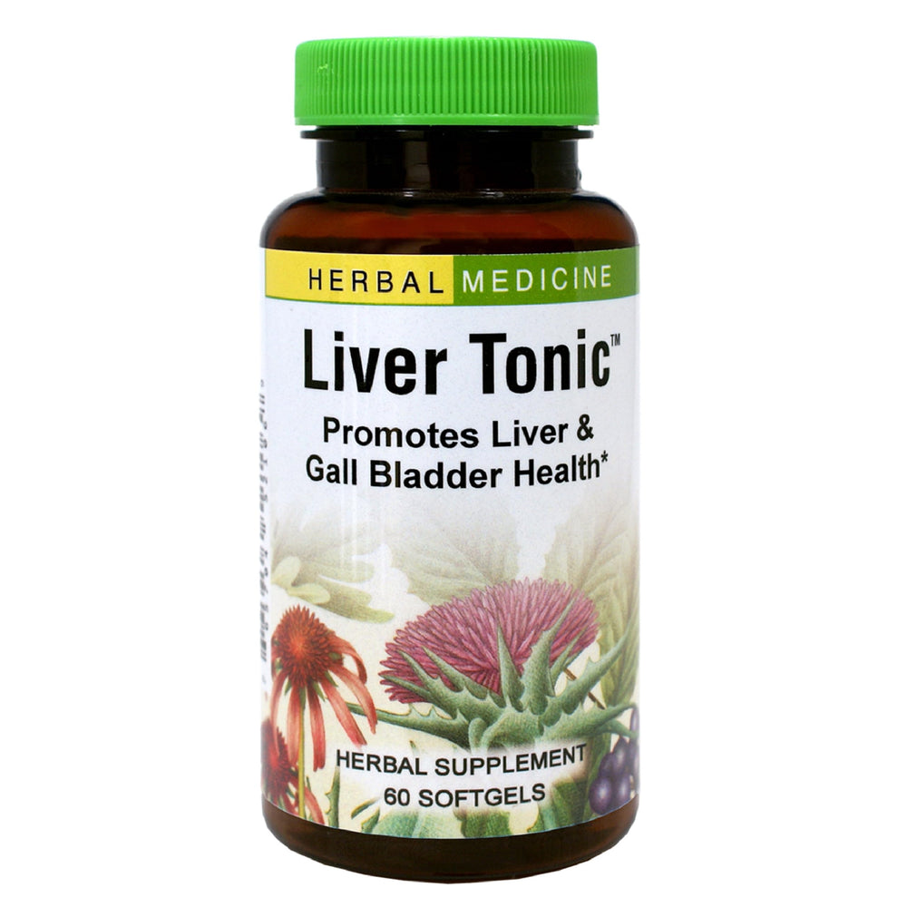 Herbs Etc. Liver Tonic bottle – front view