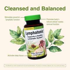 Lymphatonic SG ingredients: burdock root, licorice root, dandelion