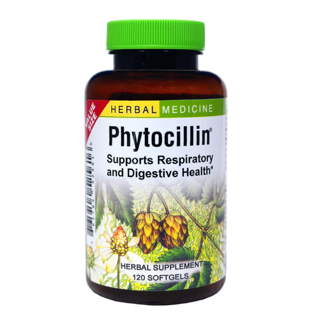 Packshot of Herbs Etc. Phytocillin bottle