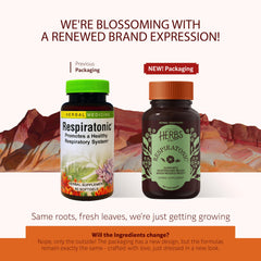 Close-up of Respiratonic 60 Softgel bottle label