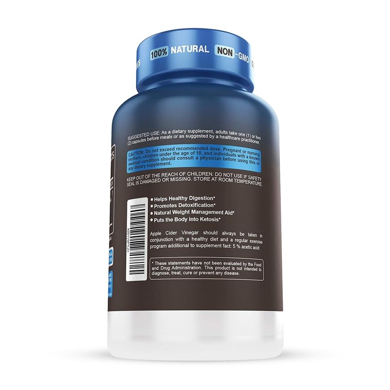 Packaging of Herbtonics Apple Cider Vinegar with Keto BHB Salts