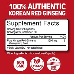 Illustration of Korean Red Panax Ginseng root