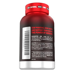 Lifestyle scene featuring a person taking a supplement