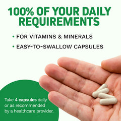 Made in USA in GMP-certified facility label