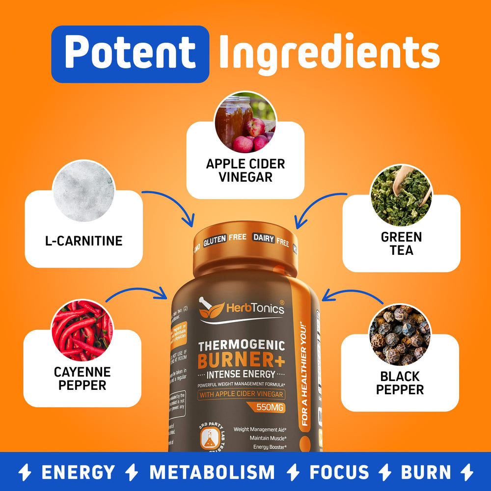 Herbtonics Green Tea capsule image signals natural energy without jitters.