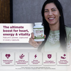 Gade Nutrition Hero Beets bottle back with nutrition facts
