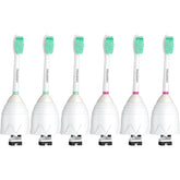 Hesubam Philips Sonicare E-Series HX7022/HX7023 brush head close-up with blue medium-soft bristles