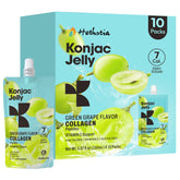 Hethstia Green Grape Konjac Jelly 10-pack