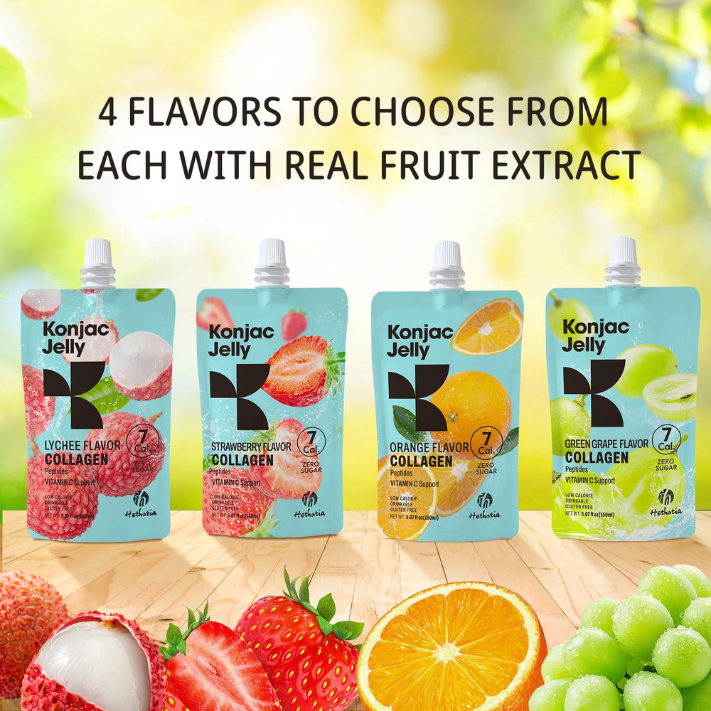 Hethstia Konjac Jelly texture—bouncy yet soft