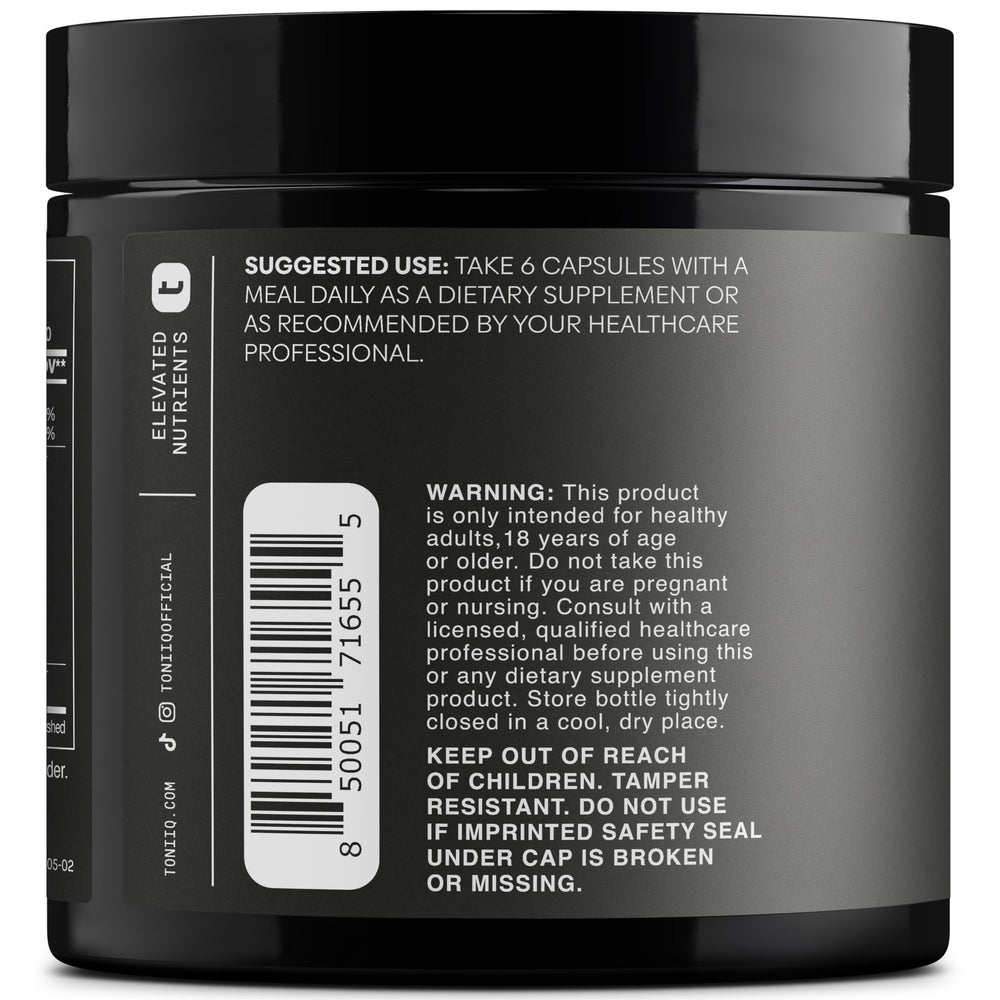Ingredients list on label showing Arginine, Lysine, and Ornithine