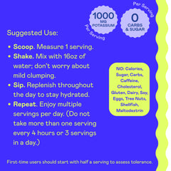 Instruction: mix Keto K1000 powder with water