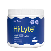 Hi-Lyte K1000 Electrolytes Powder Unflavored 50 Servings front view