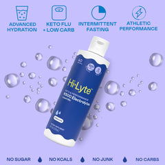 Hi-Lyte K500 travel-size bottle ideal for workouts and travel.