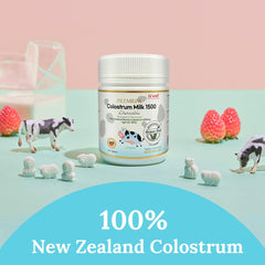 Hi Well Premium Grass-Fed Colostrum 1500 bottle back label