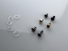Prada eyeglasses screw kit packaging and components