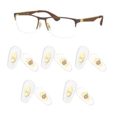 HiCycle2 Ray-Ban nose pads kit with 5 pairs in golden color