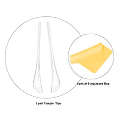 Replacement temple tips for Ray-Ban Aviator glasses