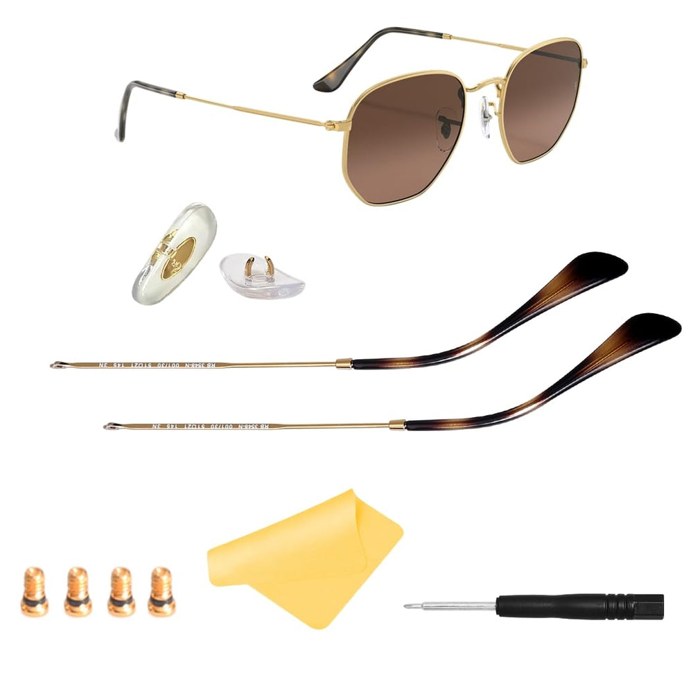 HiCycle2 replacement temple arm for Ray-Ban RB3447 RB3547N RB3548N RB3647N sunglasses