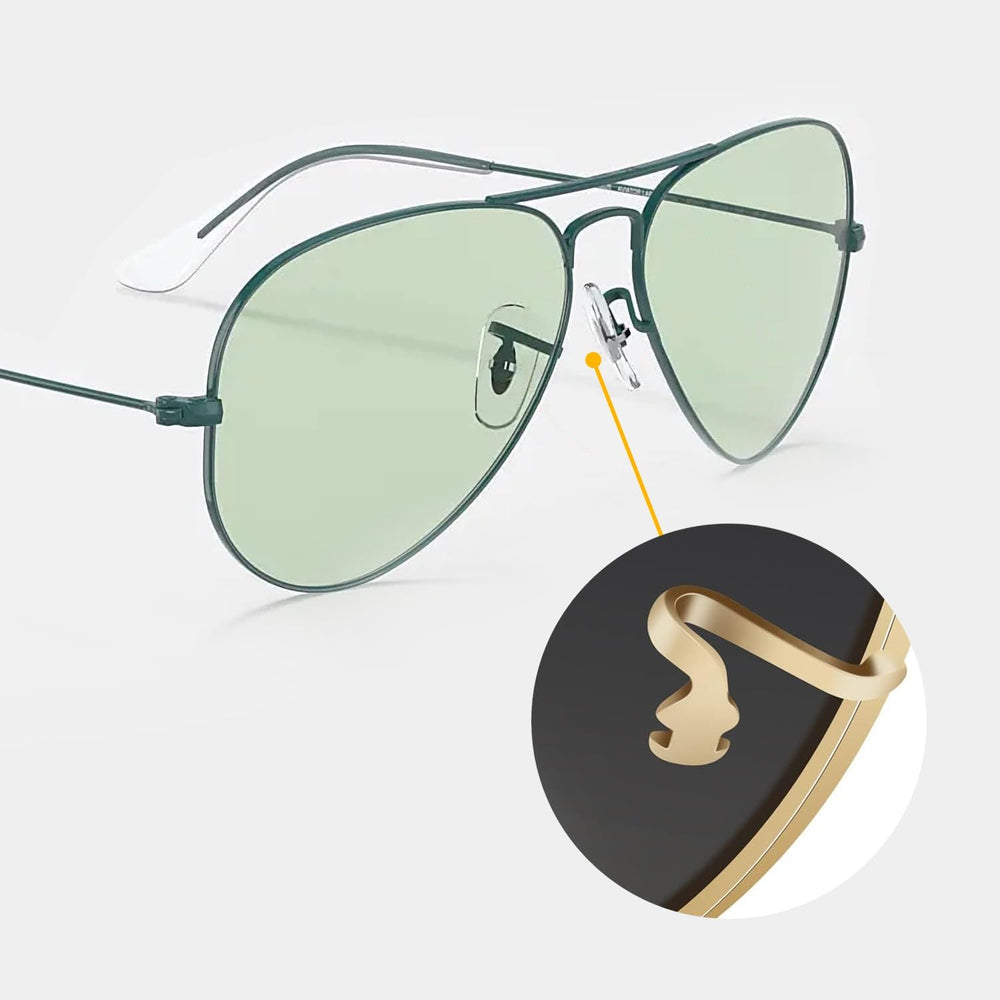 Sunglasses cloth included in the kit (assorted colors)