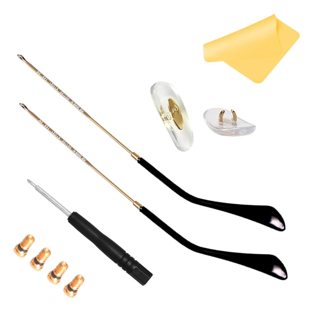 HiCycle2 replacement screws and screwdriver included for temple arms kit