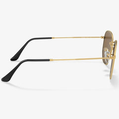 Temple arms length 145mm metal frame in bronze/gold