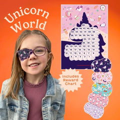 HIDE&SEE Unicorn World eye patch design 2 for kids