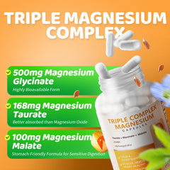 Graphic highlighting high absorption with oxide-free magnesium formula