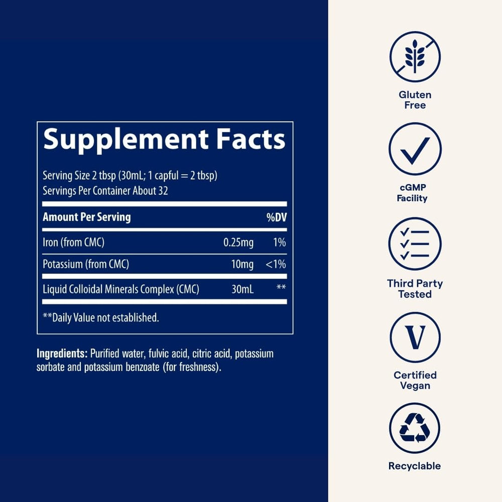 High-potency trace minerals for immune health and energy