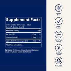 High-potency trace minerals for immune health and energy