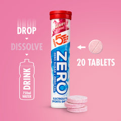 High5 Zero-Berry pack and tube, easy to carry on rides.