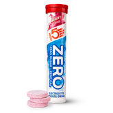 High5 Zero-Berry tube in hand for portable hydration during workouts.