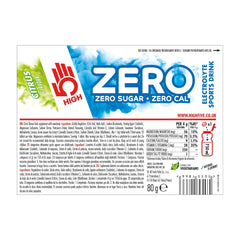 HIGH5 Zero Citrus Tablets dissolving in water for refreshing electrolyte boost