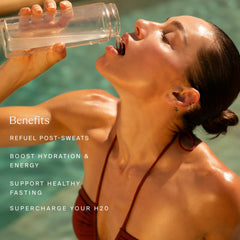 Magnesium and marine algae minerals in electrolyte powder