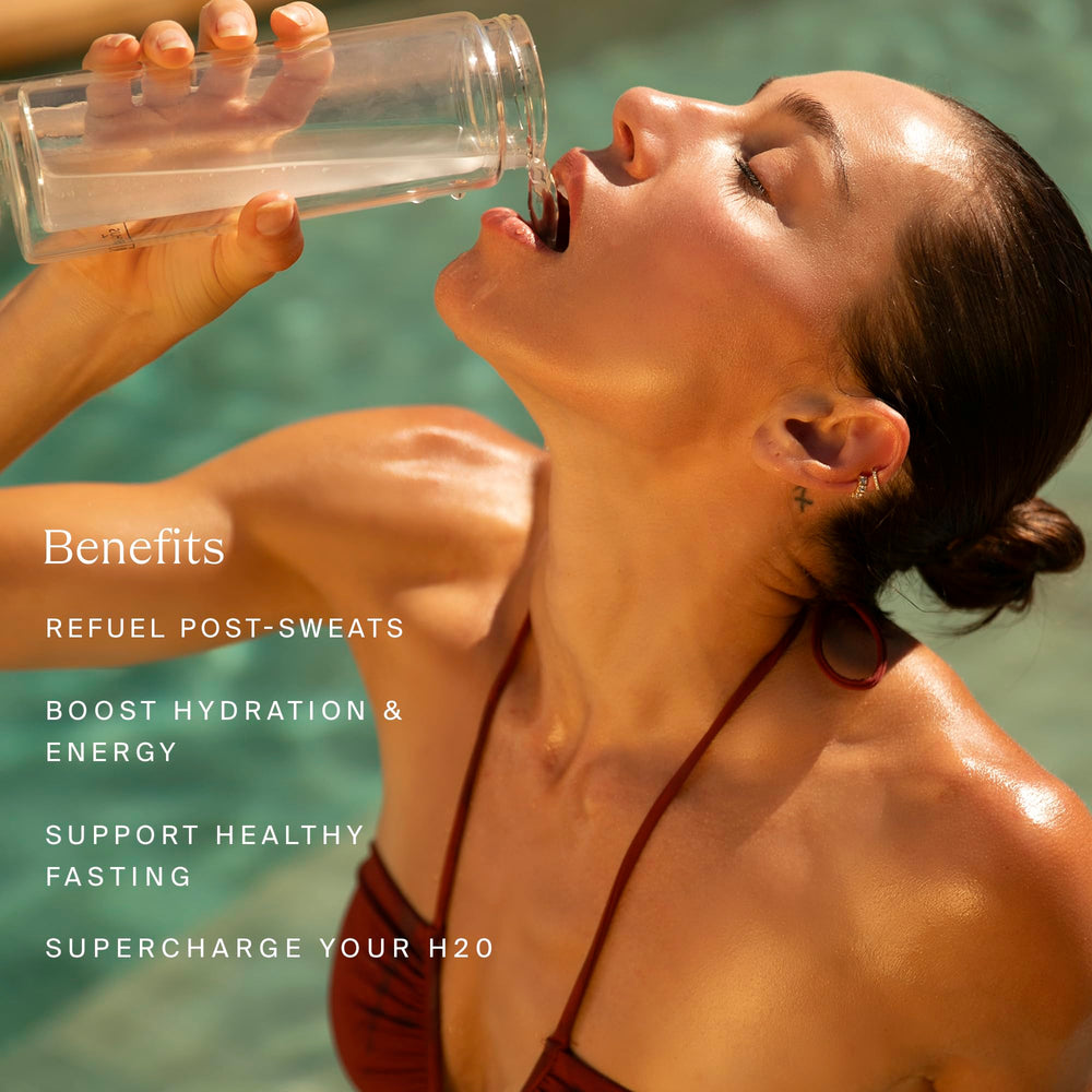 Packaging and individual sachets of HigherDOSE electrolytes powder