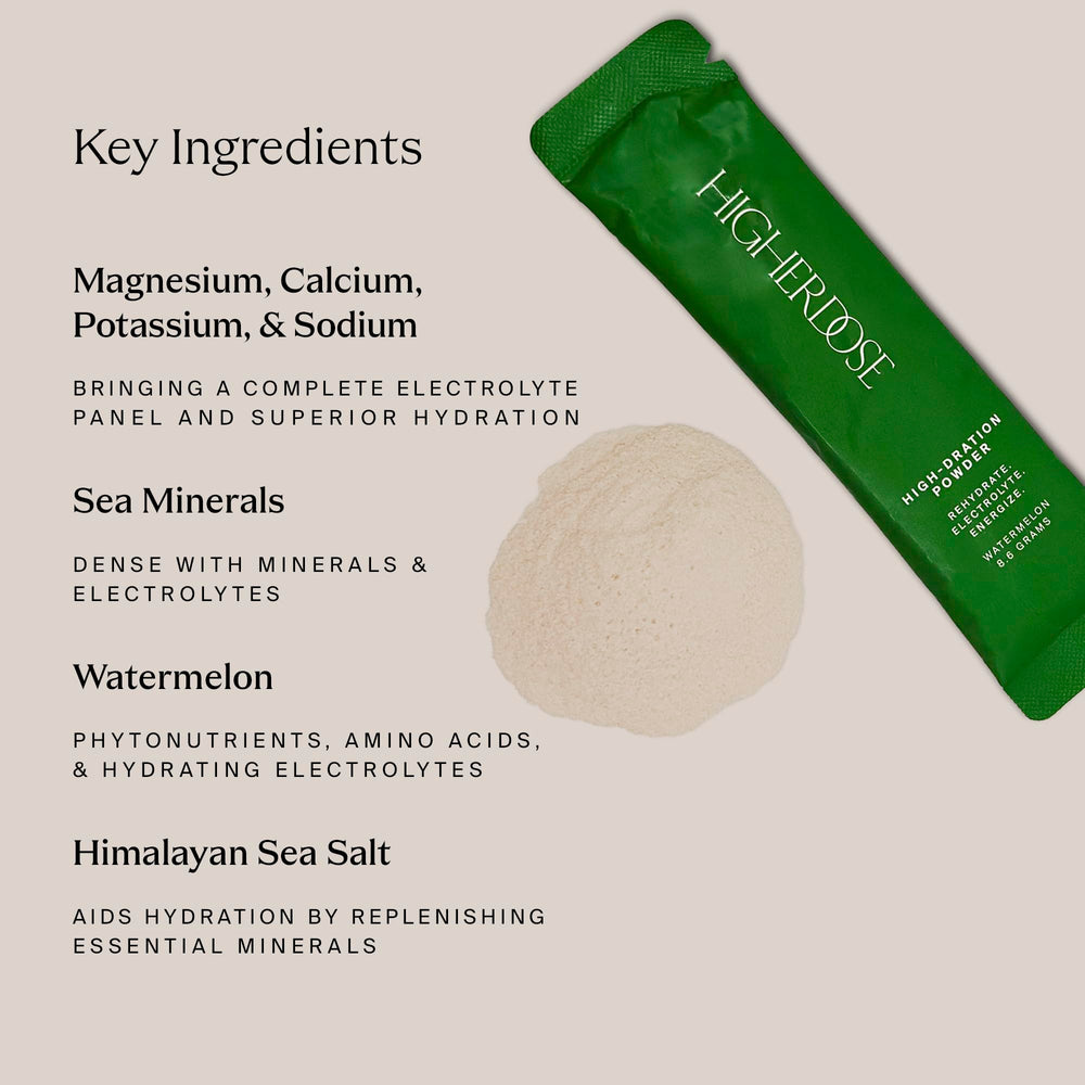 Watermelon flavored electrolyte powder