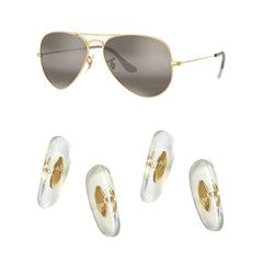 HiCycle2 16mm clip-on nose pads for Ray-Ban Aviator sunglasses - golden